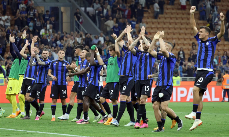 Inter z zmago nad Atalanto vsaj začasno na drugo mesto